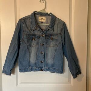 Cropped Jean Jacket